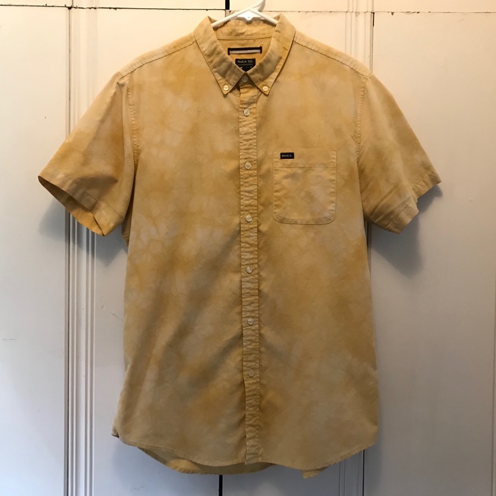 RVCA Slim fit button down shirt